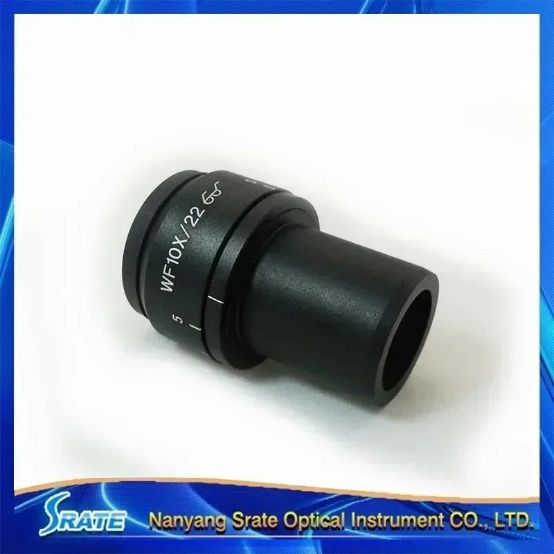 1PCS of 10x Wide Field Microscope High Eye Point  for 30.5mm Stereo Microscopio Mounting Size Barlow Lens Accesorio Telescopio