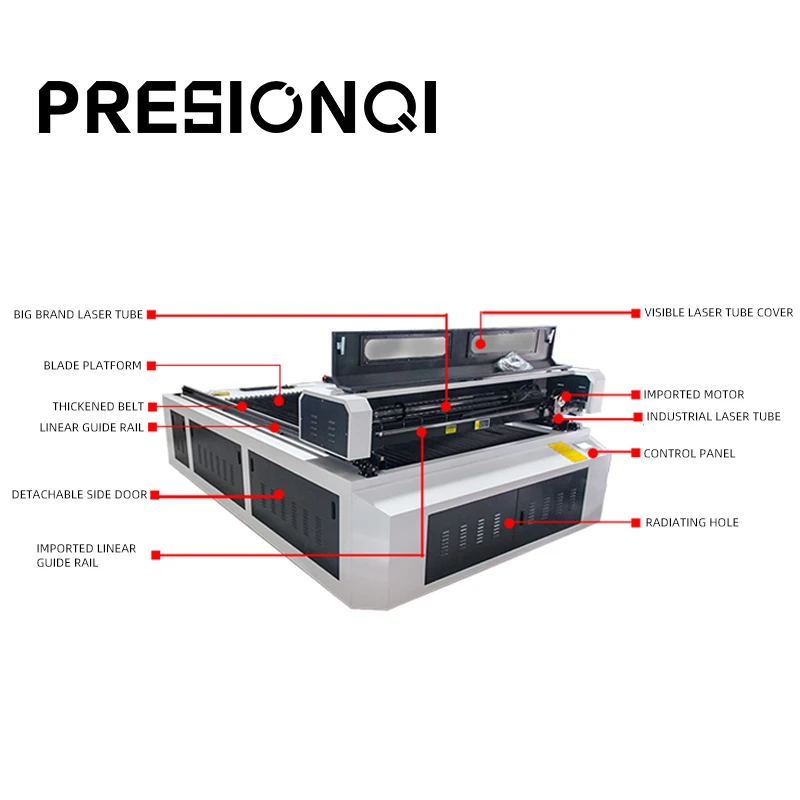 1325 grande máquina de gravura do laser automático completo pvc acrílico placa de pano de publicidade não-máquina de corte metálica