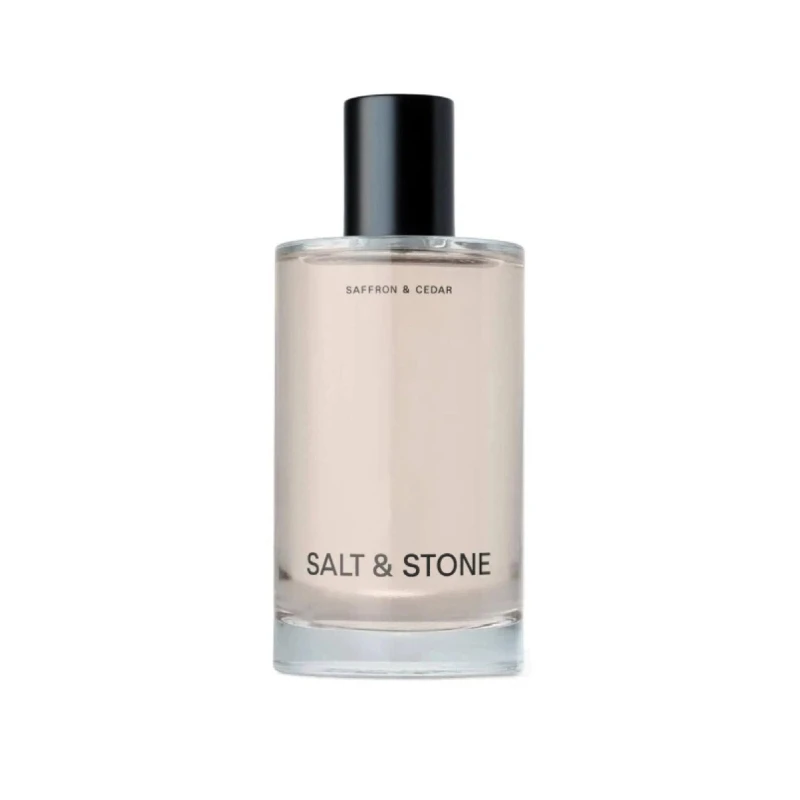 

Спрей для тела Salt & Stone, аромат шафрана и кедра, увлажняющий парфюмированный спрей для волос и тела для женщин и мужчин, с глином