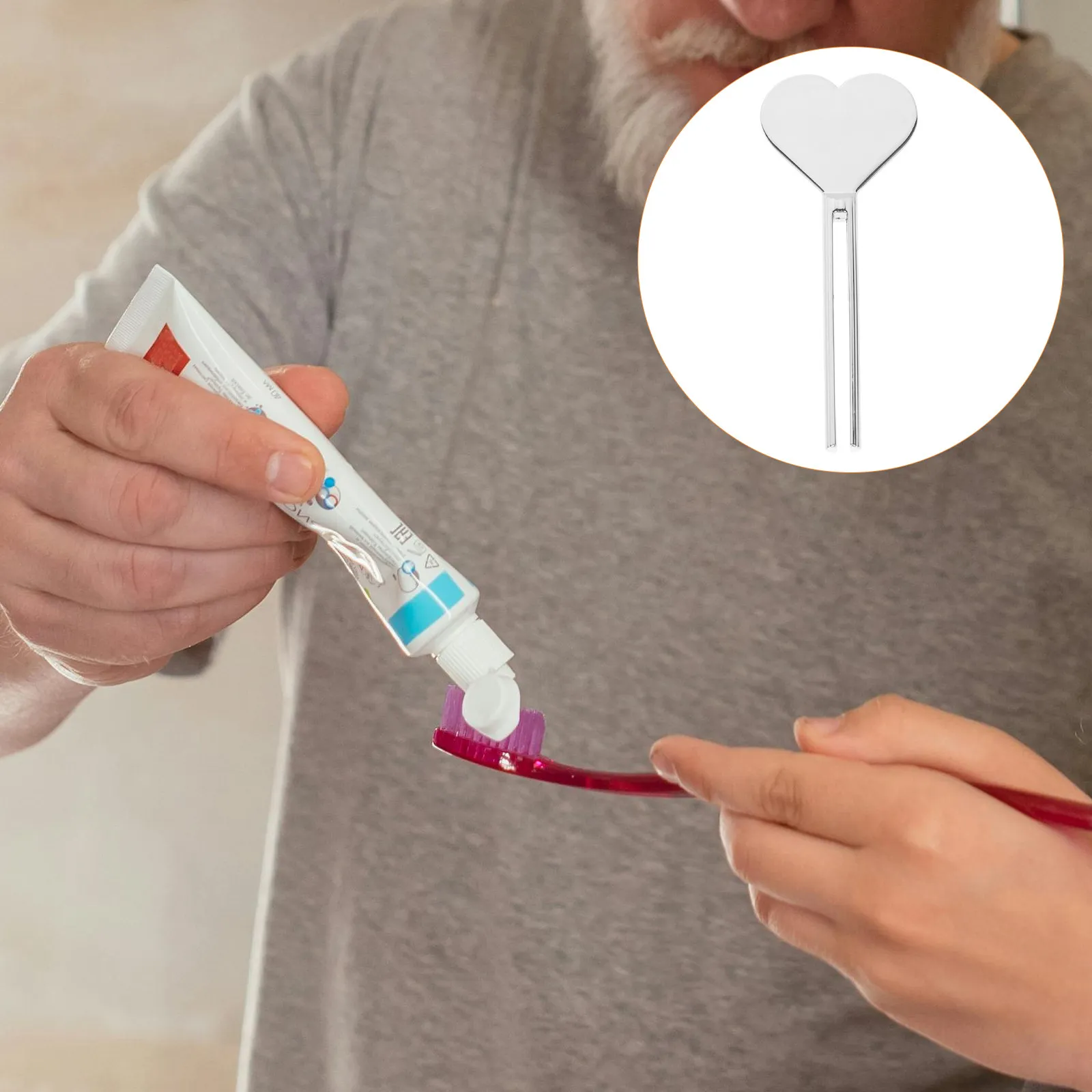 

3Pcs Toothpaste Tube Squeezer Zinc Alloy Metal Squeezer Tool for Bathroom Travel Use Squeeze Toothpaste Cleanser Moisturizer