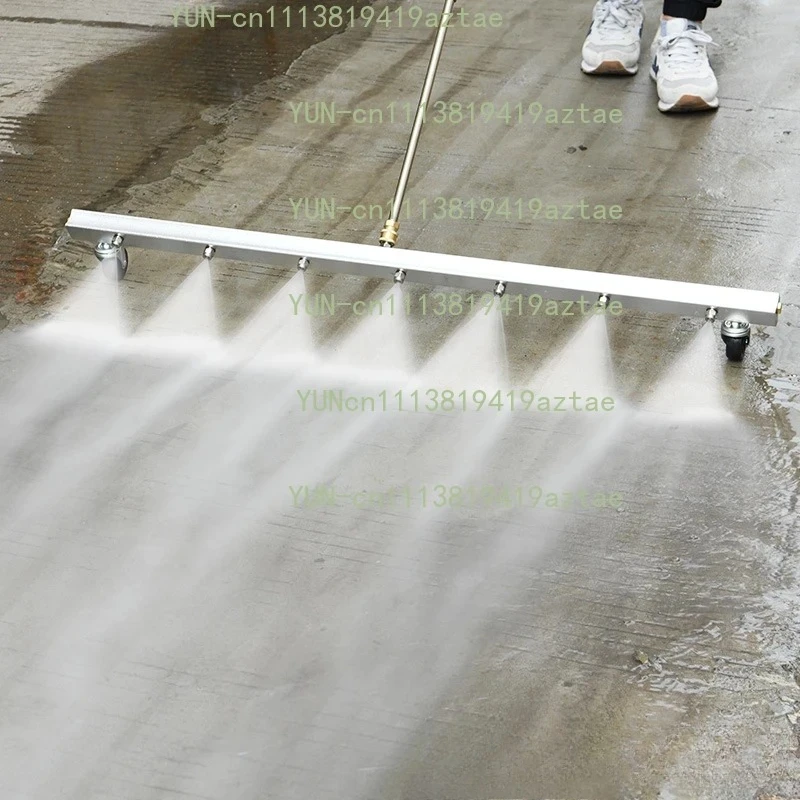 High Pressure Cleaning Machine Water Gun 7-hole Nozzle Car Wash Bottom Water Broom 4000psi