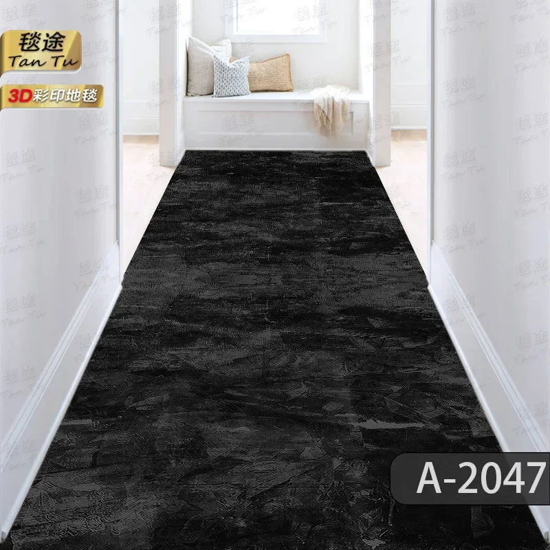 All Size Hallway Carpet Wedding Corridor Rug Stairs Carpet Home Floor Runners Rugs Hotel Entrance Aisle Floor Long Rug Bedroom