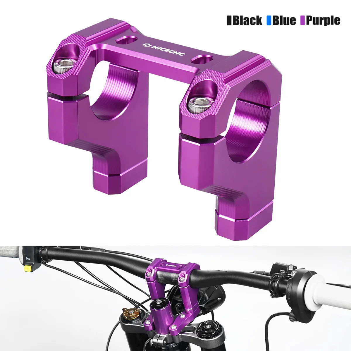 

For Surron Electric Bike Front Handlebar Bar Riser Mount Bracket For 2025 2024 Surron Light Bee X S L1E Surron Light Bee Parts