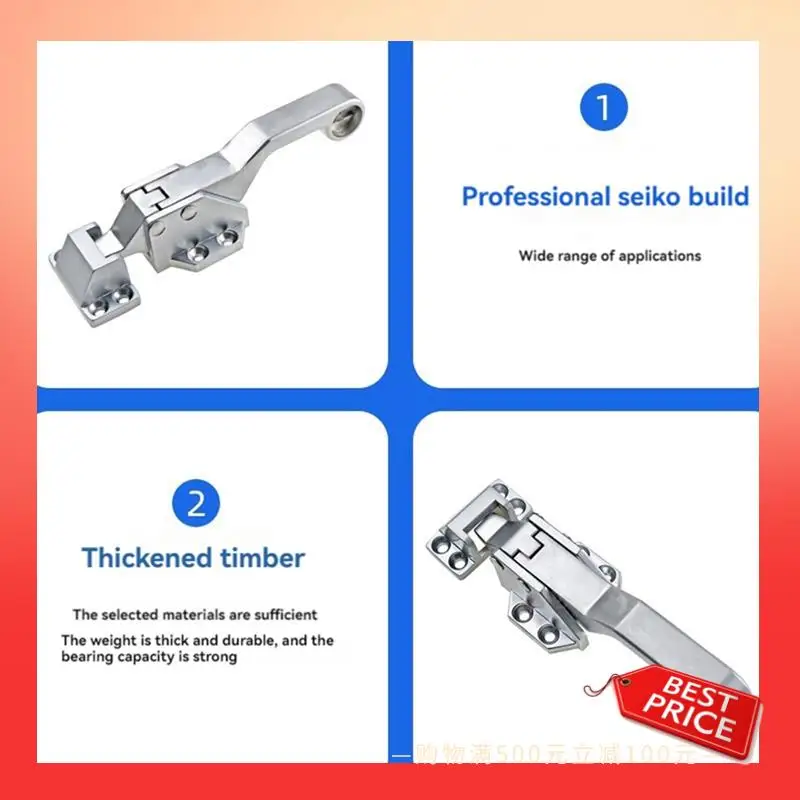 

ABNR Zinc Alloy Freezer Oven Steam Cabinet Sealed Door Handle Lock Commonly Used Industrial Electrical Equipment
