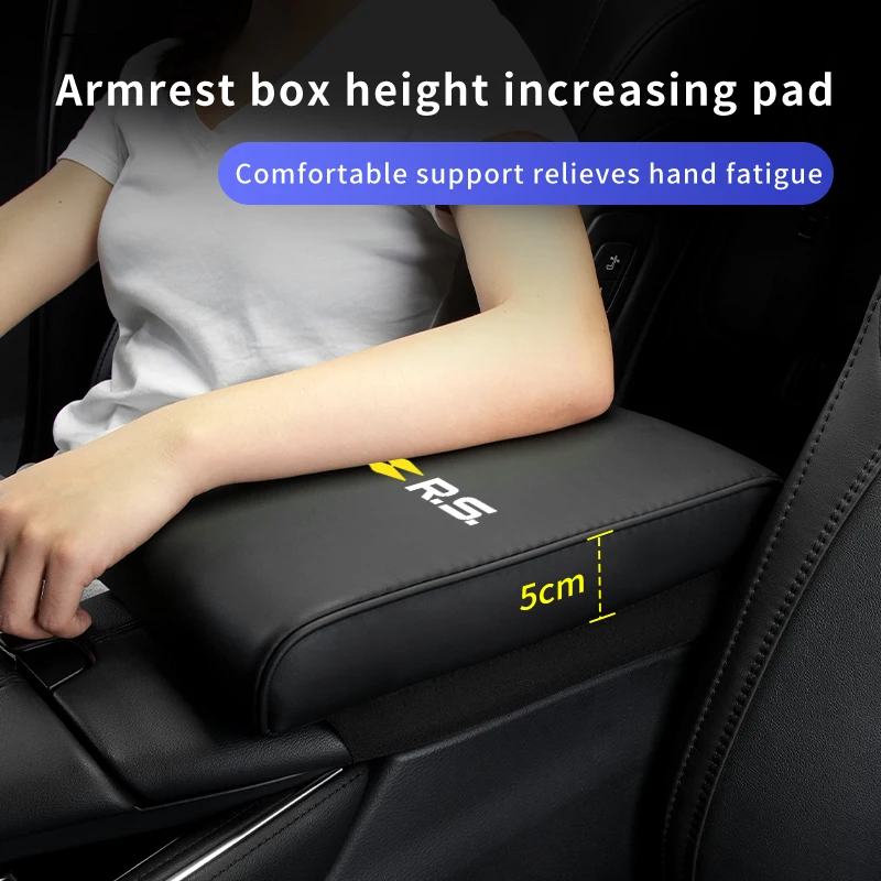 Universal Car Center Console Protection Pad Arm Rest Cushion For Renault RS Koleos Kadjar Scenic Megane Sandero Grand Sill Guard