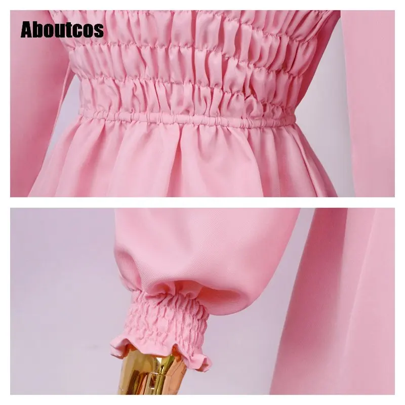 Aboutcos Stranger Cos Things 11 Cosplay Anime Costume For Women Pink Dress Outfits Fantasia Halloween Carnival Party Suit