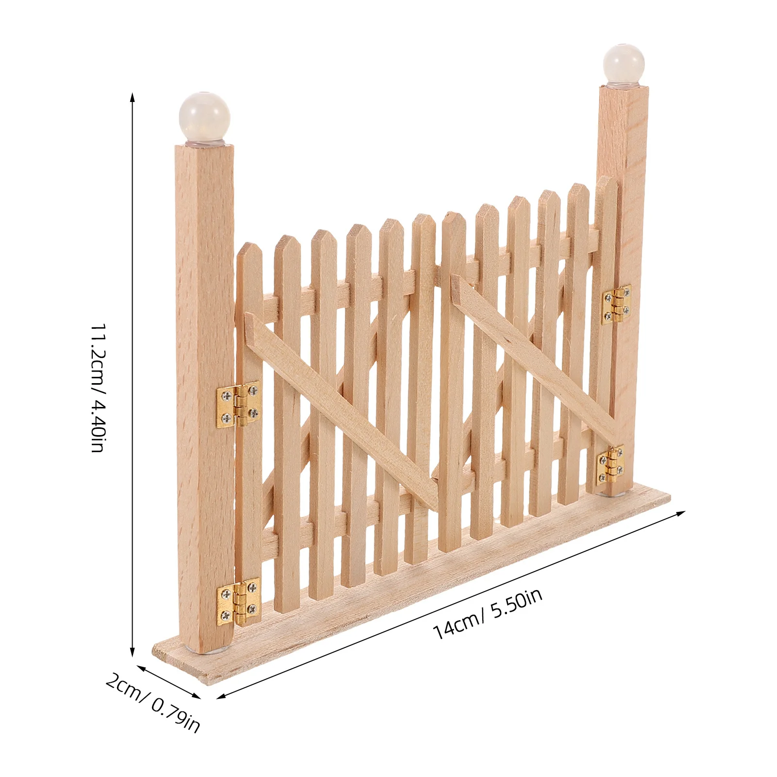 Drzwi z litego drewna w skali 1:12, dwuskrzydłowe, do domku dla lalek, scena ogrodowa, miniaturowe drzwi do domku dla lalek, zestaw akcesoriów DIY