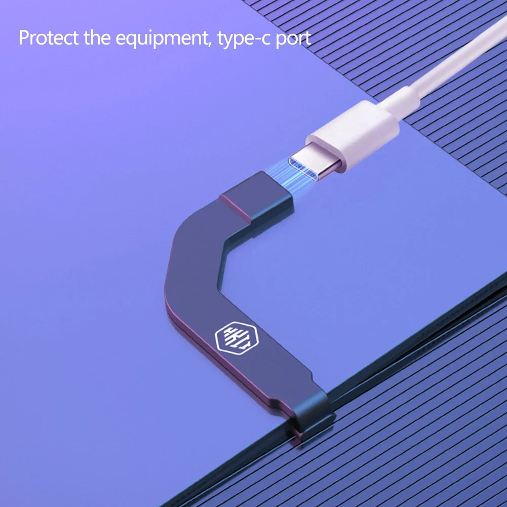 Universal Type-C Connector Converter Charging Port Adapter Fast Charging Does Not Affect Playing Game For Type-C Enabled Phone
