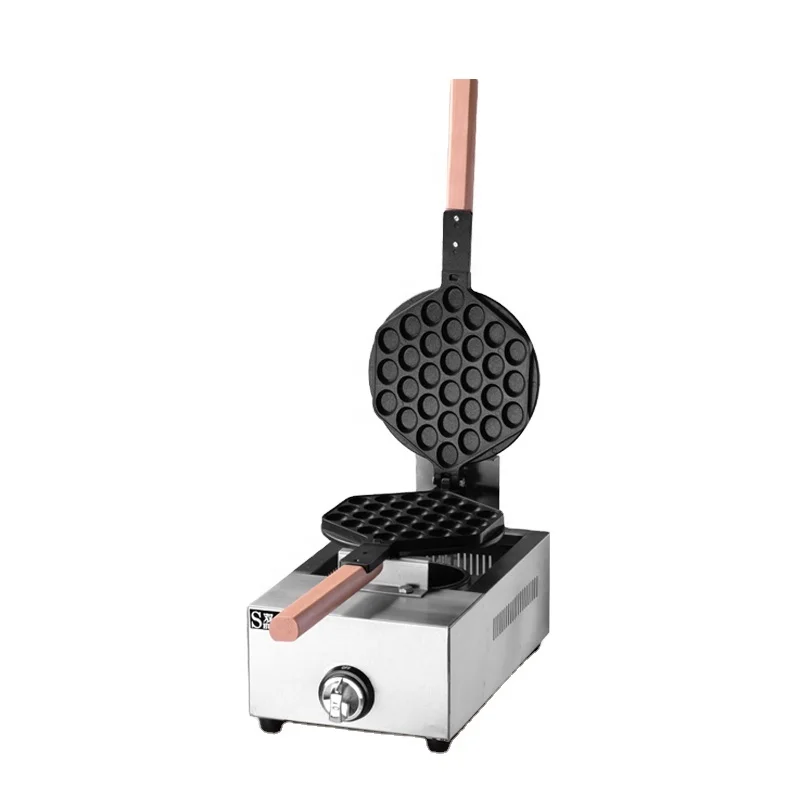 High Quality Non-Stick Gas Hong Kong Egg Waffle Maker/Bubble Waffle Machine Factory Price New Condition