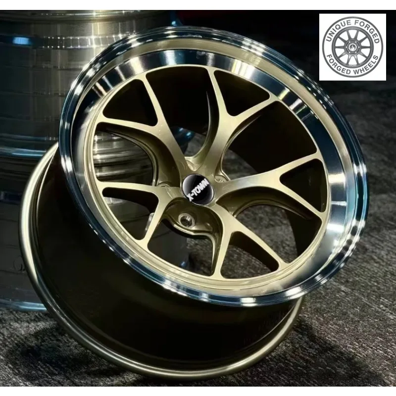 26 Style Silver Gold 17 18 19 20 21 22 24 Inch 5x114.3 5x120 5x112 5x115 Deep Concave Alloy Forged Wheels For BMW