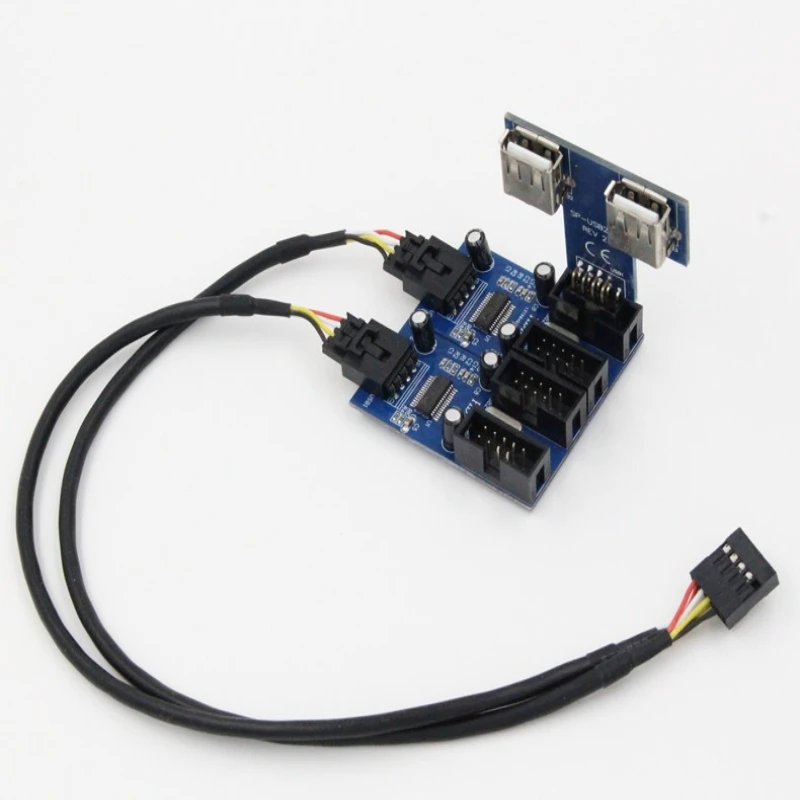 Main board USB 9-pin expansion cable USB one point two one point four, upgraded version