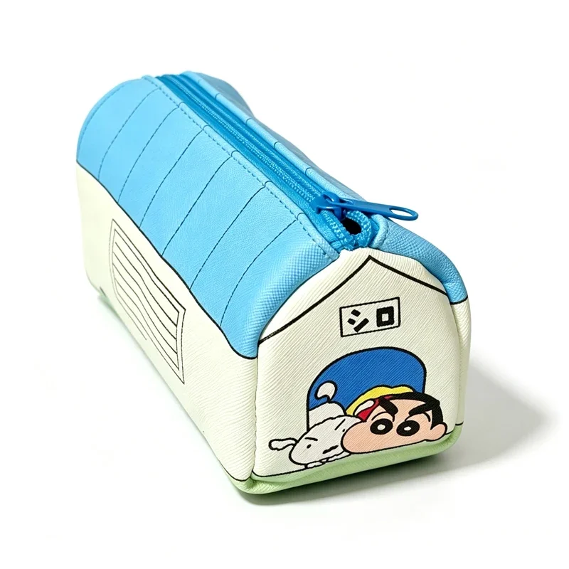New Crayon Shin-chan Anime Pencil Case Bus Cartoon Storage Bag Students Stationery Box School Supplies Pencil Bag 2026 Gift