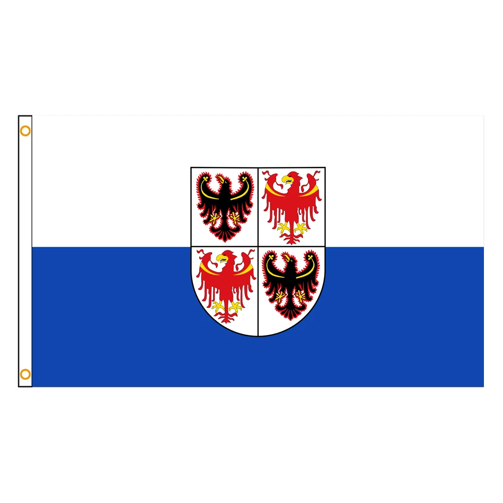 60×90 90x150 120×180CM Trentino Alto Adige Südtirol Flag Polyester Printed Banner Regions of Italy Tapestry For Decor