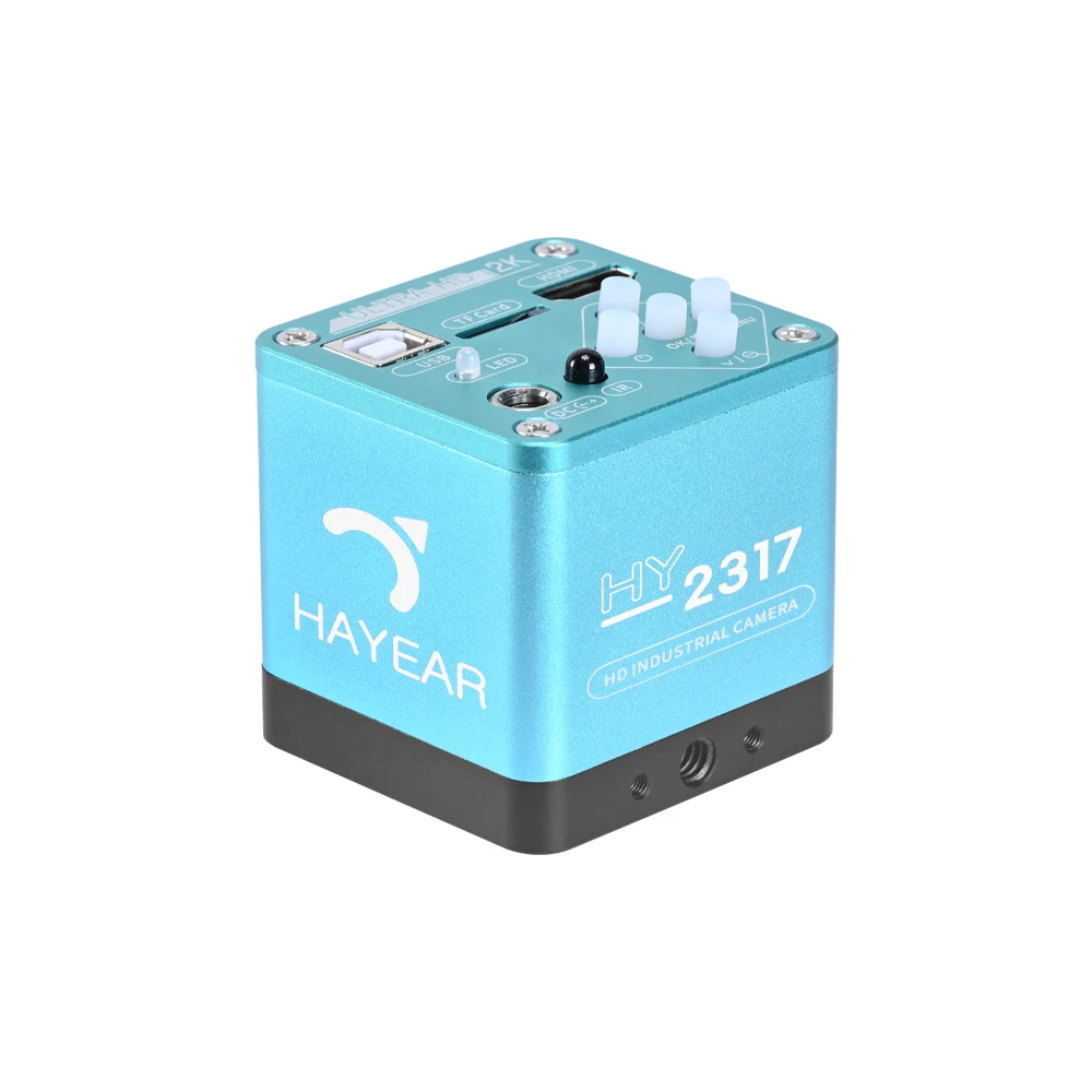 كاميرا HAYEAR 34MP 1080P HD HDMI USB مجهر صناعي رقمي كاميرا قياس لإصلاح ساعة الهاتف