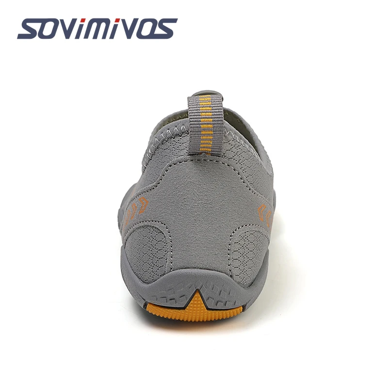 Zapatos transpirables de secado rápido para exteriores, calzado acuático para nadar en verano, zapatillas de deporte de malla para hombre, par de zapatos de Trekking de talla grande 36-46