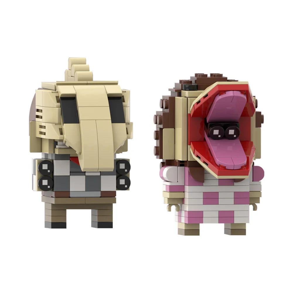 

Gobricks MOC фильм ужасов BrickheadZ Maitlands строительные блоки модель странные волны кирпичи DIY собранная игрушка для детей подарок