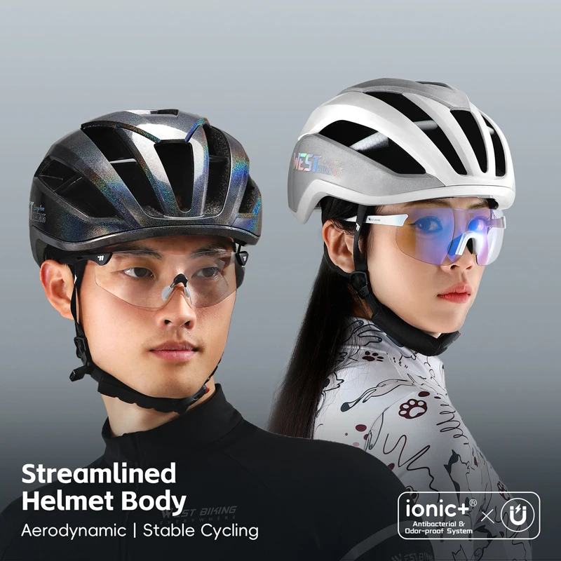 WEST BIKING خوذة ركوب الدراجات المتكاملة الهوائية تنفس دراجة خوذة قفل مغناطيسي مشبك مستقرة الرجال النساء خوذة الدراجة البخارية #2