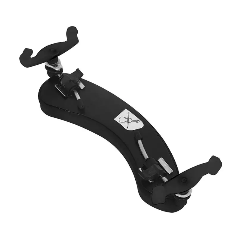 مسند كتف كمان A18E مسند كتف كمان بلاستيكي قابل للتعديل للكمان 4/4-3/4 مع أقدام غير قابلة للانزلاق وحشوة كتف