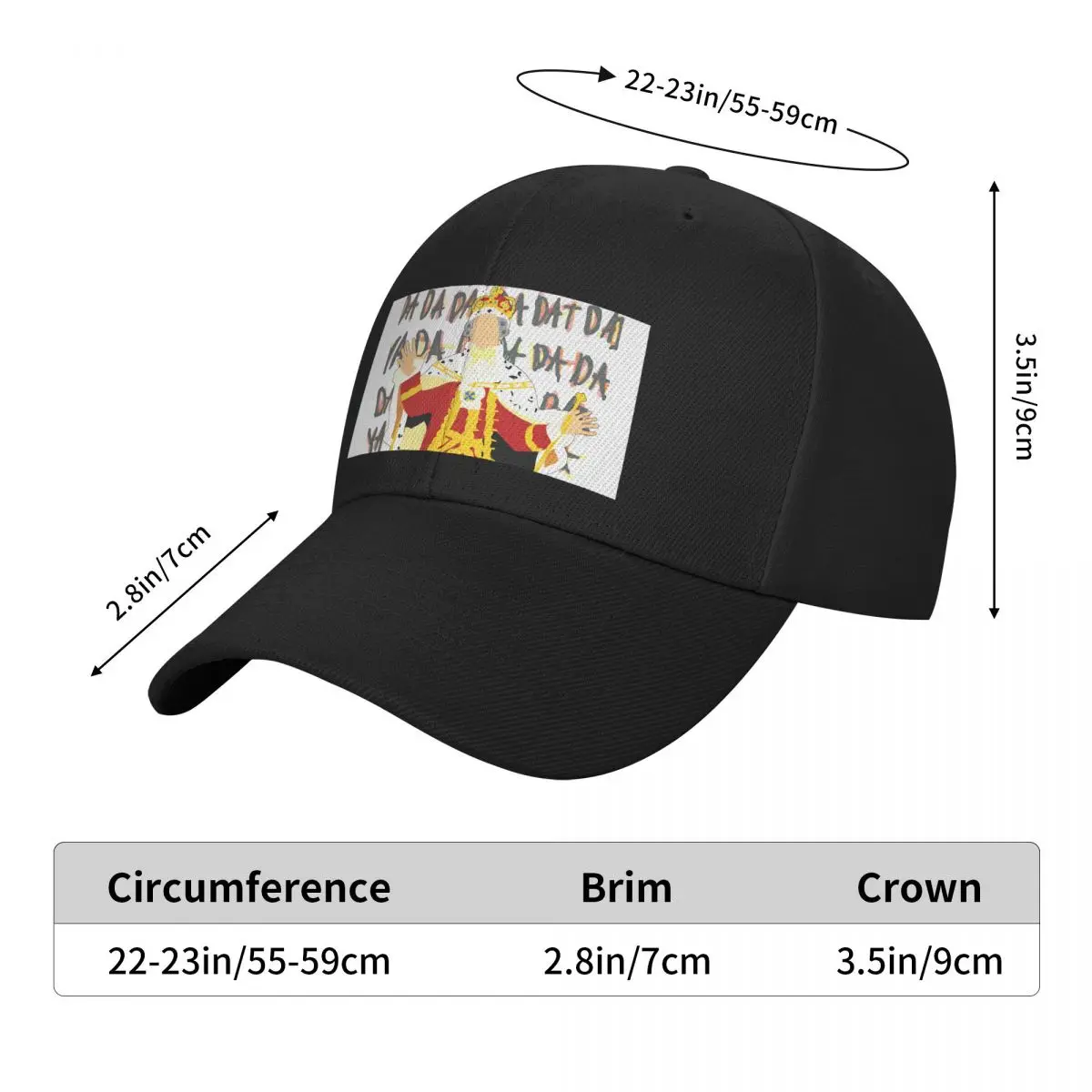 KING GEORGE Baseball Cap luxury caps Brand Man cap Luxury Man Hat Streetwear Male Women's