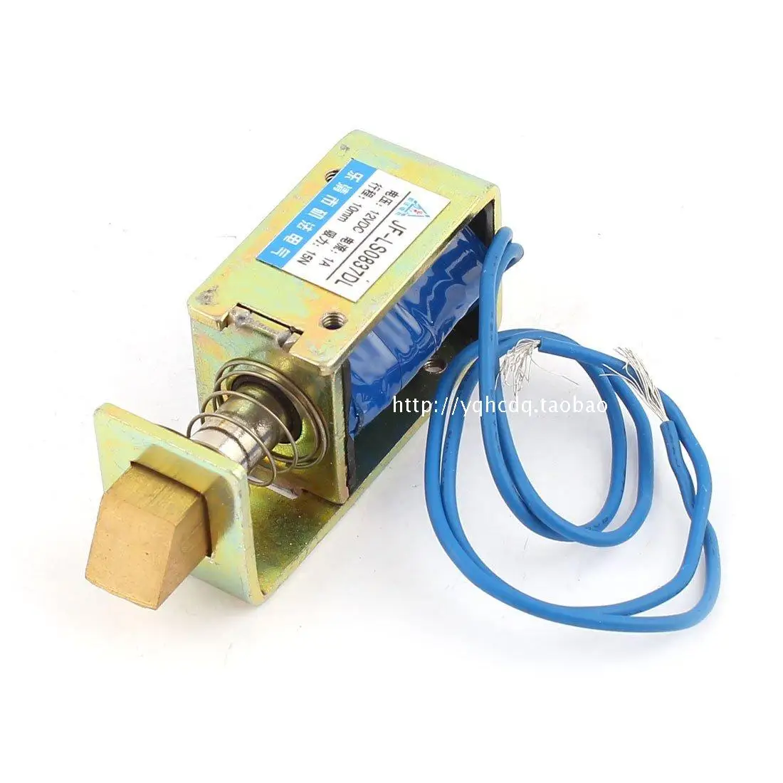 DC Push-pull Electromagnet for Safe Lock JF-S0837DL 12V 24V Automatic Reset Door Lock Solenoid