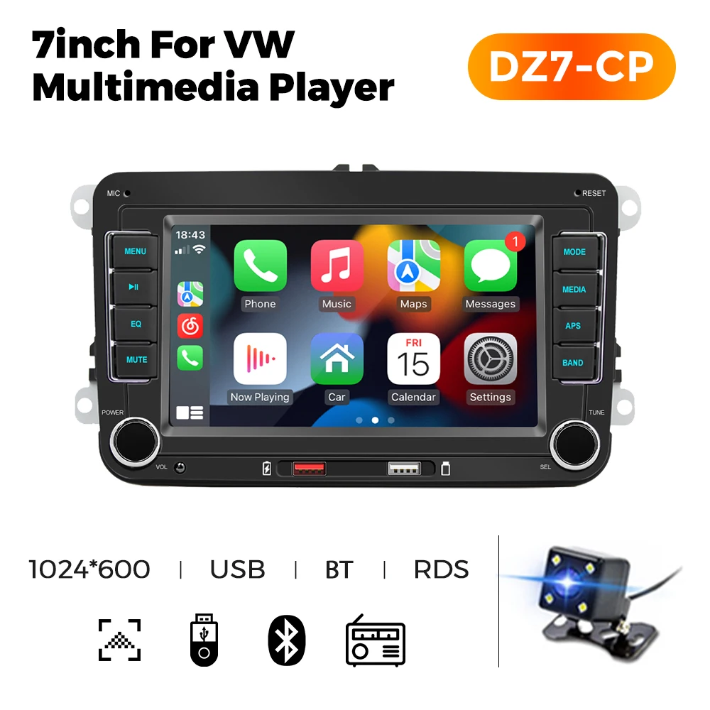 Mekede 7 '' Car Rad… - image