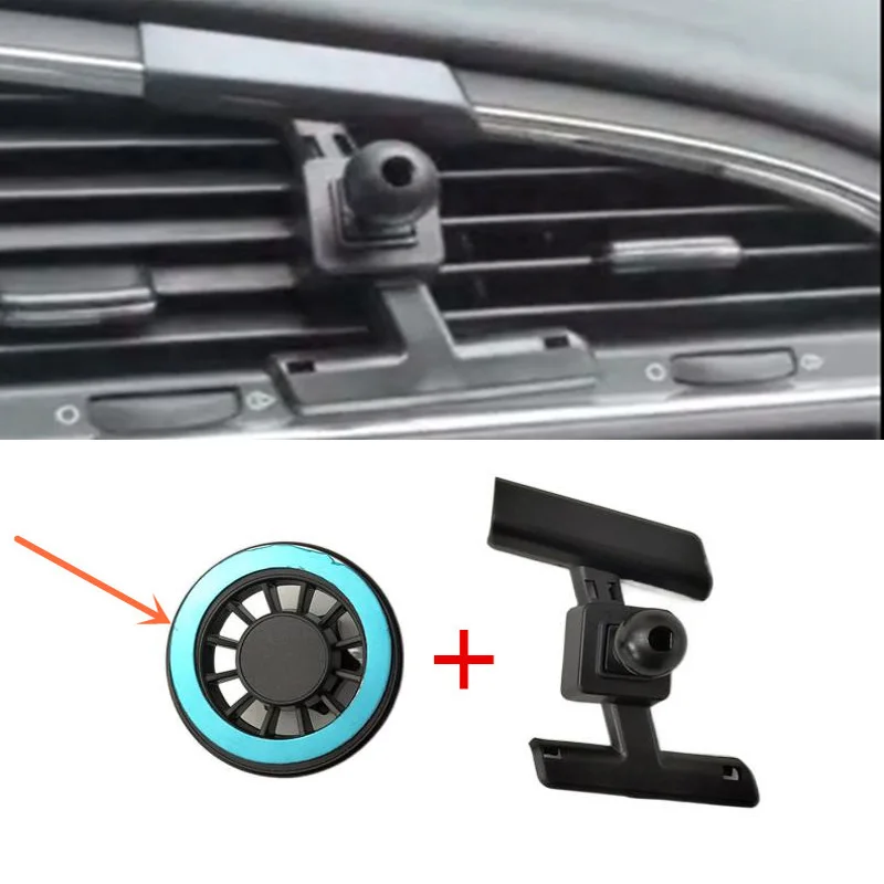 1Set ABS Plastic Material for 2013-2024 Peugeot 3008 Special Car Magnetic Phone Holder Fixed Bracket Stand Mobile