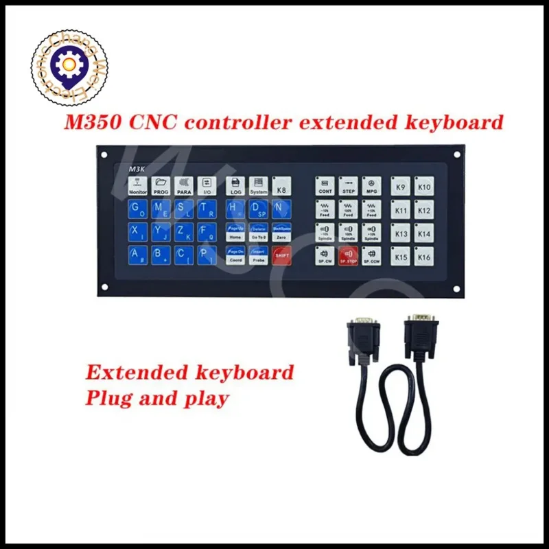 CNC machining and engraving new Mach3 USB offline controller M350/DDCS-EXPERT 3/4/5 axis CNC controller keyboard keys M3K