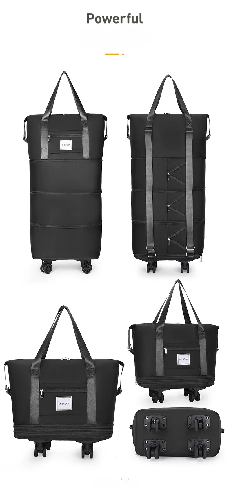 Travel Bag with Wheels description 14