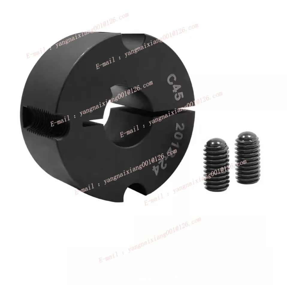 SPA European Standard Taper Bush 1008 1108 1210 Inner Hole 10-32mm Pulley Taper Sockets 45# Steel Material