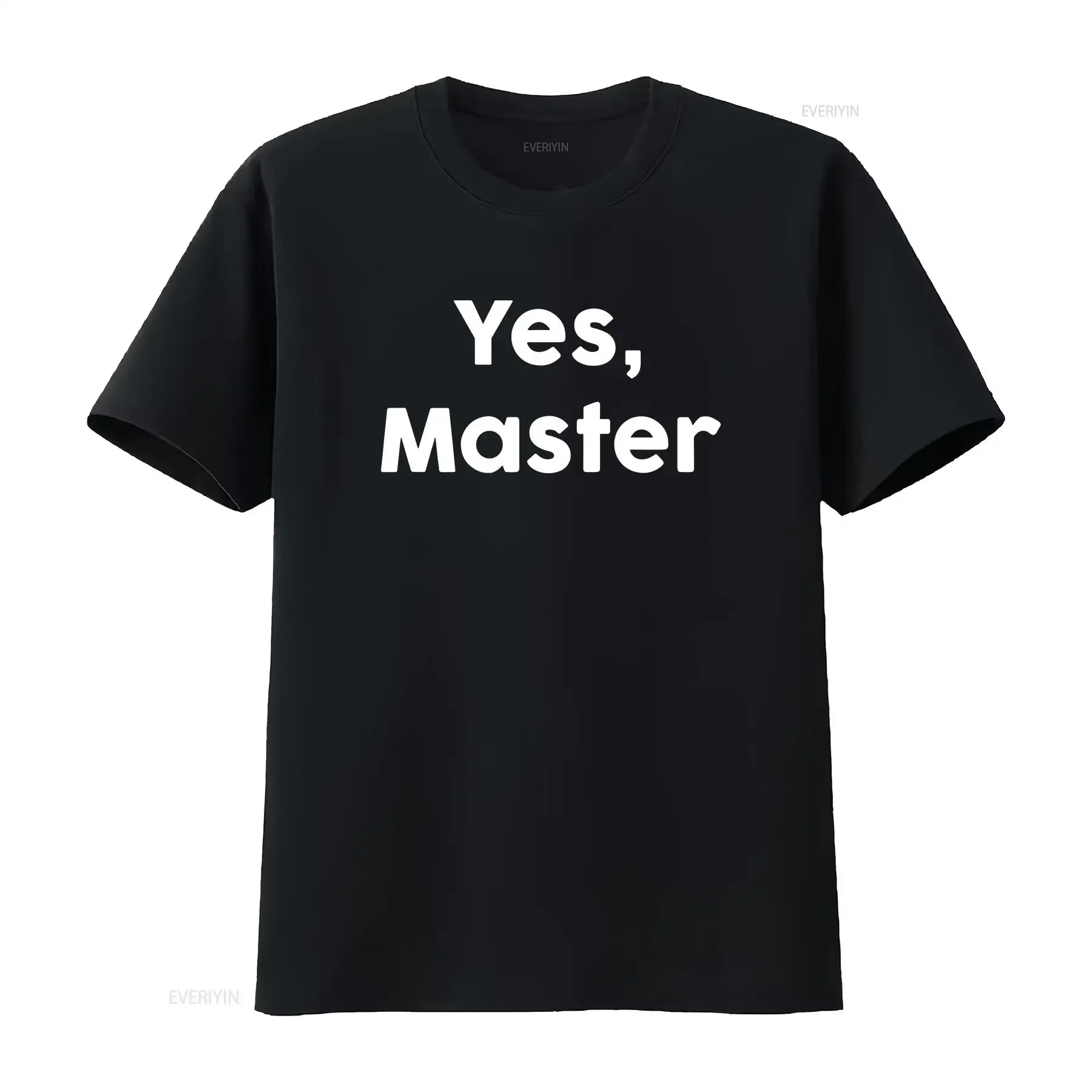 Yes Master funny Dom sub lifestyle T Shirt vintage Washed Stretched designer clothes Comfortable Stylish Slightly graphic