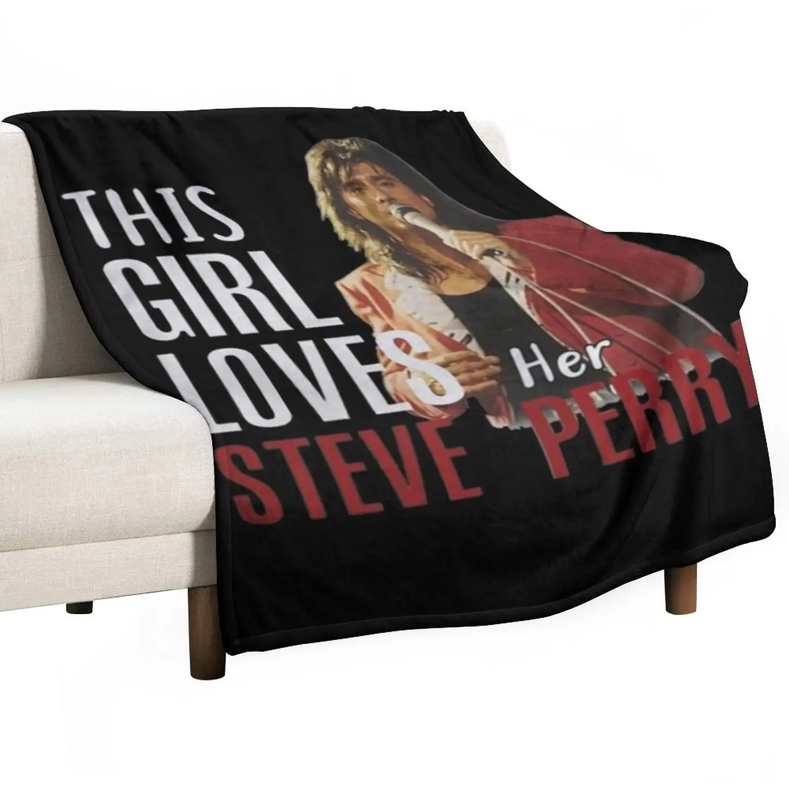 

This Girl Loves Her Throw Blanket Sofa Blankets Summer Blanket Decorative Bed Blankets