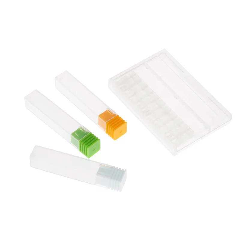 Soporte de exhibición para taladro de decoración de uñas, caja de almacenamiento, broca, fresa, accesorios, herramientas para decoración de uñas, 1/5 Uds.