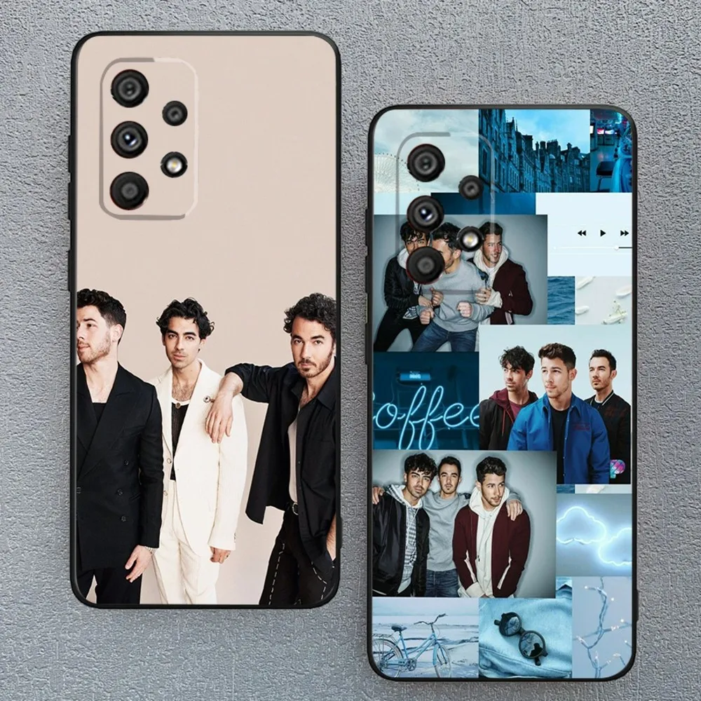 J-Jonas Band B-Brothers Phone Case For Samsung Galaxy A13,A21s,A22,A31,A32,A52,A53,A71,A80,A91 Soft Black Phone Cover