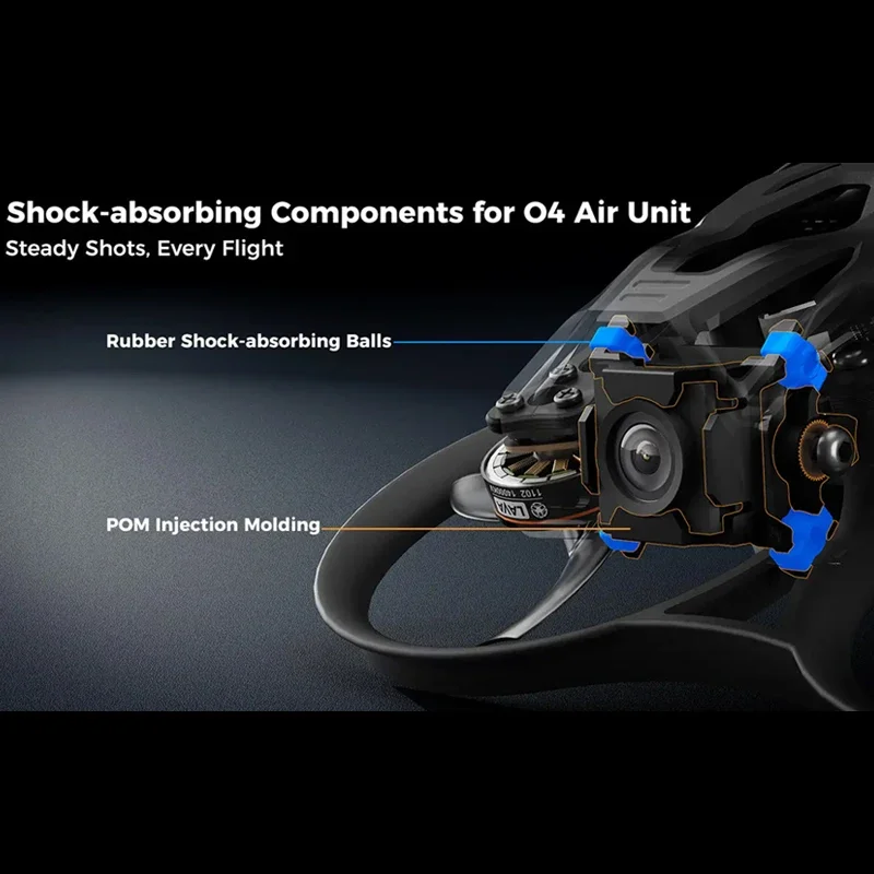 BETAFPV Shock Absorbing Components FPV Camera Accessory Efficient Cushioning For O4 Air Unit Camera FPV Quadcopter Drone