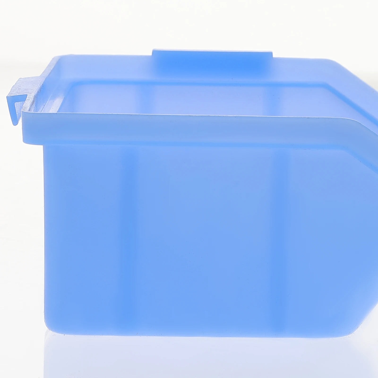

12pcs Stackable Pp Parts Storage Box Oblique Mouth For Warehouse Tool Organizing Small Sundries Holding Sorting Case