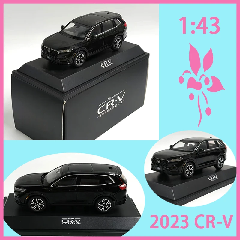 

Коллекционная модель автомобиля Honda CR-V 2023 года из литого сплава, масштаб 1:43, классический статический экспонат для взрослых, подарок