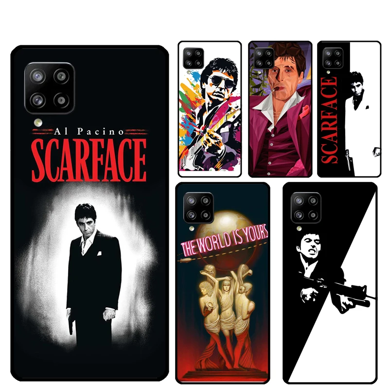 Scarface 1983 Movie For Samsung Galaxy A53 A33 A55 A35 A15 A22 A32 A52 A54 A34 A14 A56 A36 A26 A16 A05 A06 Case