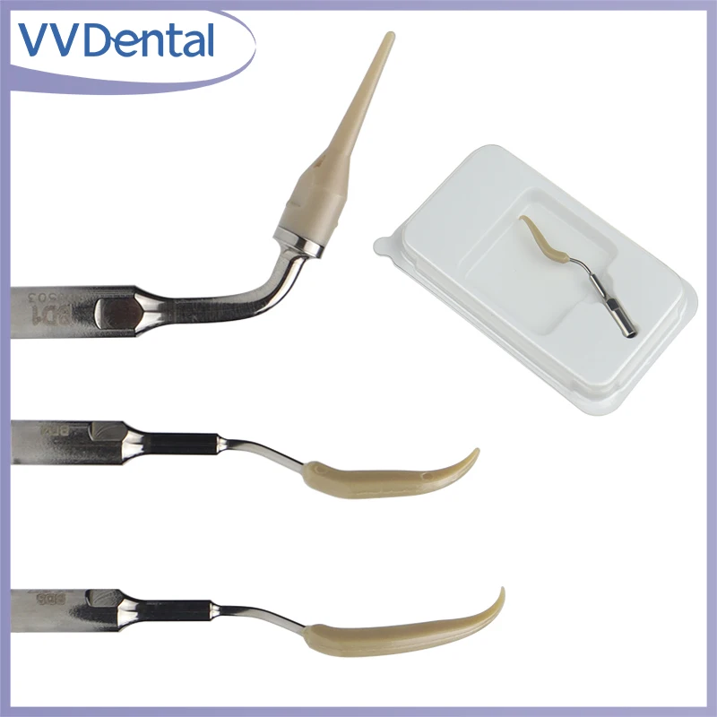 

Stainless Steel Dental Ultrasonic Scaler Tips for Implants Tartar & Plaque Removal fit SATELEC/DTE Ultrasonic Scaler Handpiece