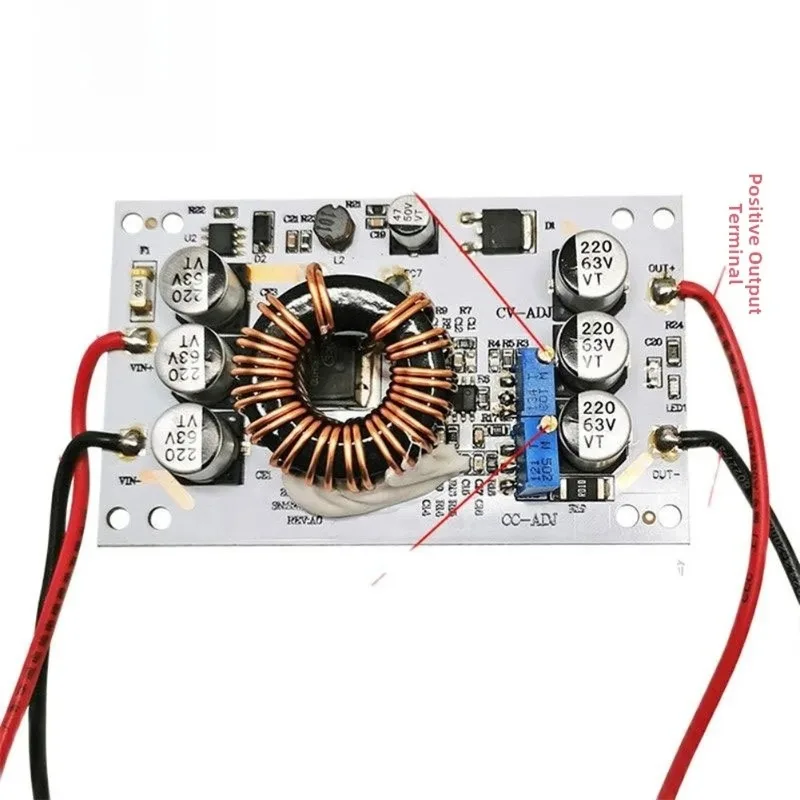 600W Boost Converter Module Adjustable Voltage Current LED Driver Boost Power Supply Module Conversion Tools Accessories