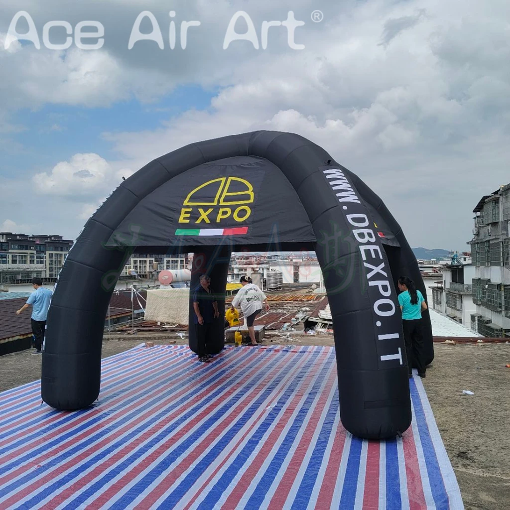 Tenda gonfiabile personalizzata per ragno da 6 m Tenda gigante per eventi Tenda gonfiabile per promozioni all'aperto Spettacoli commerciali Feste