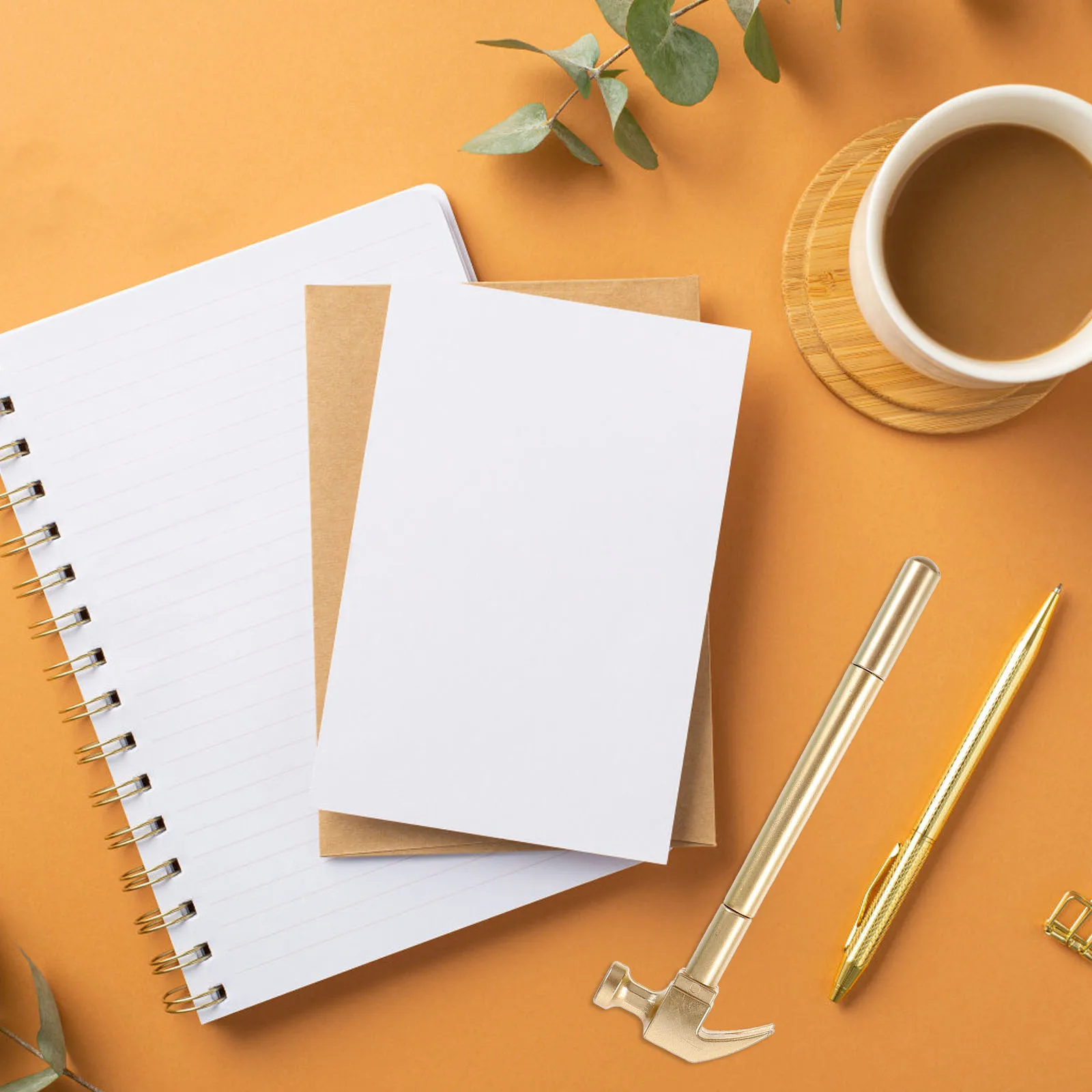 

8Pcs Unique Hammer Model Gel Ink Pens Writing Stationery Set for Students Office School Novelty Gift Creative Supplies