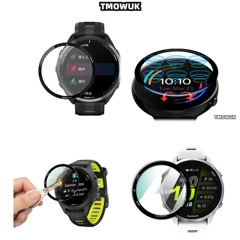 

For Garmin Forerunner 158 165 245 255 255s 265 265s Advanced Optical Clarity.