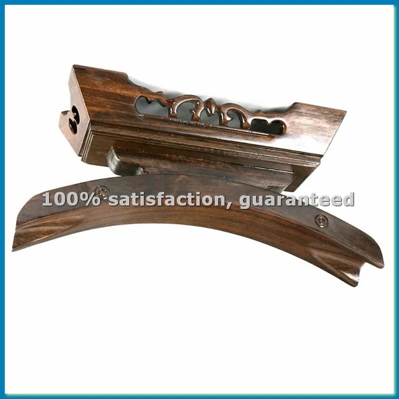 

Stand Solid Wood Display Samurai Holder Stand Home Decor Craft 19x5.5x10CM
