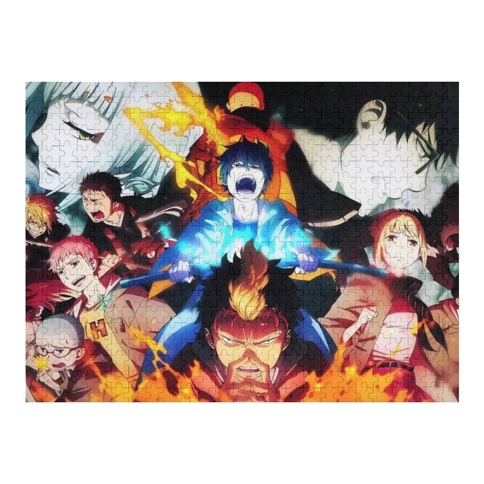 

Головоломки Blue Exorcist 2, деревянные головоломки для взрослых, идеи персонализированных подарков, настраиваемый подарок ребенку, аниме-головоломка