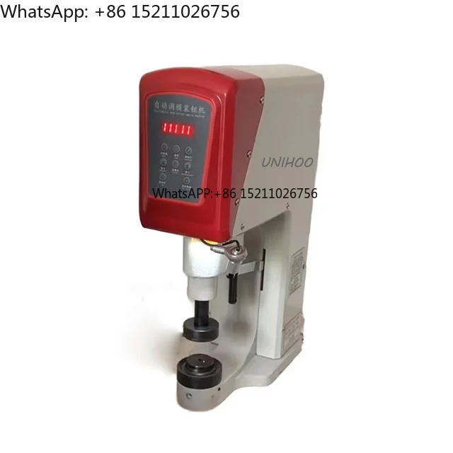 Semi-Automatic Servo Motor Electronic Type Aluminium 550W Plastic Curtain Rings Hole Making Buttonhole Machine New Available