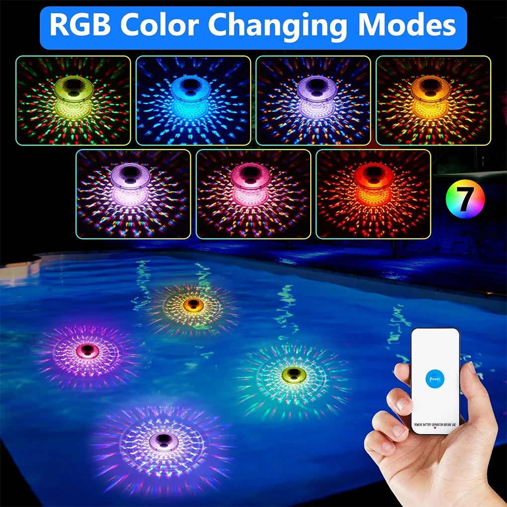 

Solar Powered Pool Chlorine Floater with Colorful Lights Adjustable Pool Chlorine Dispenser Adjustable Release Chlorinator