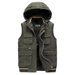 Sleeveless Jacket Mesh Vest Utility Multi-pocket MAN Work Men Luxury Summer Hunting Motorcyclist Best Fishing Clothing Coat Male