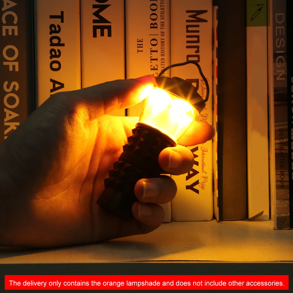 Housse de protection pour lumière Orange, changement de couleur, couverture de lumière de Camping, couverture de lanterne en plastique légère pour Goal Zero Light