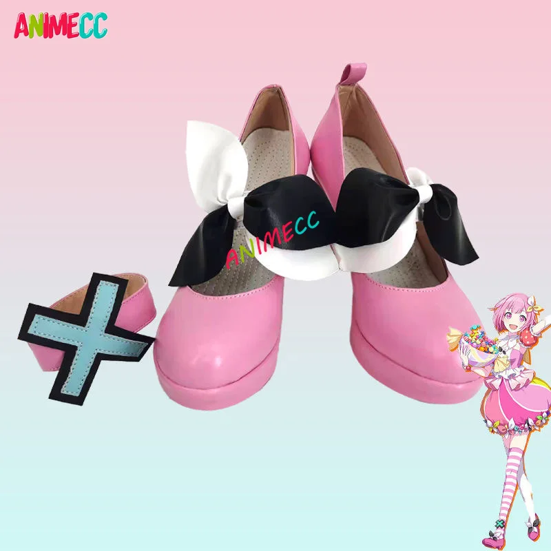 Ootori Emu Cosplay Shoes Anime Project Sekai Colorful Stage Halloween Christmas Carnival Shoes for Women Customized