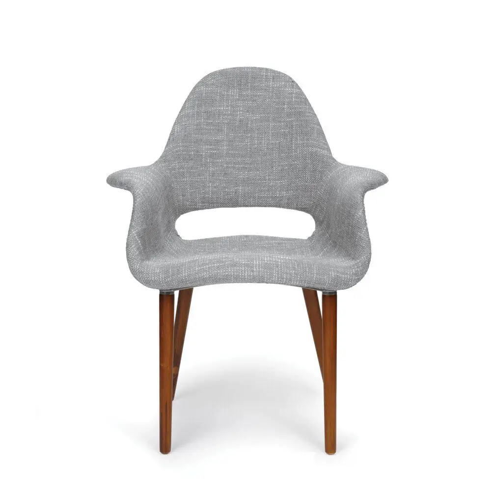 Casual simple modern creative dining table and chair household with armrest backrest fabric computer chair